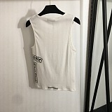 Chrome Hearts Cross & Side Logo Tank Top