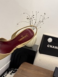 Patent Calfskin Slingbacks