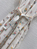 Dior Allover Floral Print  Shirt Dress