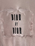 Dior Logo Patch Short-Sleeve Sweater in Sakura Pink