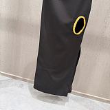 Halterneck Cutout Maxi Dress In Black