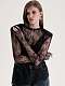Lace Top in Black