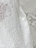 Miu Miu Embroidered Lace Sleeveless Top