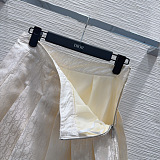 Pleated Mini Skirt