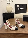 Patent Calfskin Slingbacks