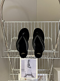 Balenciaga Stretch Velvet Gaeta Thong in Black（Balenciaga Summer 26 Collection）