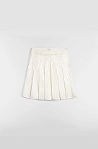 Pleated Mini Skirt