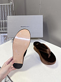 Balenciaga Stretch Velvet Gaeta Thong in Moka（Balenciaga Summer 26 Collection）
