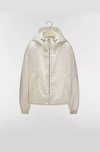 Zipped Jacket with Hood