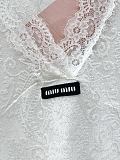 Miu Miu Embroidered Lace Sleeveless Top