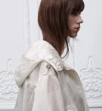 Zipped Jacket with Hood