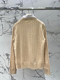 Miu Miu Pointelle Knit Cashmere-Blend Cardigan