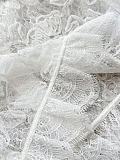 Chanel Floral Lace Cami Top with Scalloped Edge