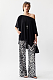 Santin Leopard Loose Pants