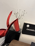 Patent Calfskin Slingbacks