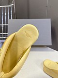 Balenciaga Satin Gaeta Thong in Yellow（Balenciaga Summer 26 Collection）