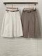 Miu Miu  Bermuda Shorts with Belt