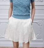 Pleated Mini Skirt