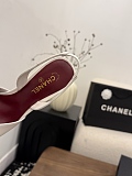 Patent Calfskin Slingbacks