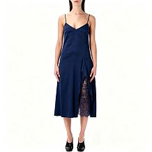 Acne Studios  V-neck Dress in Blue