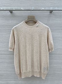 Prada Crew Neck Tee Top