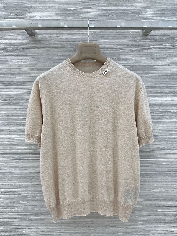 Prada Crew Neck Tee Top