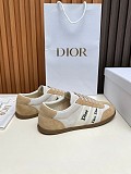 Dior Ribbon Sneaker in White and Beige