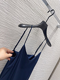 Acne Studios  V-neck Dress in Blue