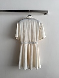 Prada short-sleeved Technical Pongé Dress