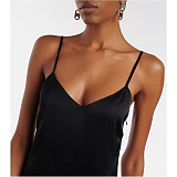 Acne Studios  V-neck Dress in Black