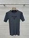 Prada Dark Grey Crew-neck Sweater with Logo