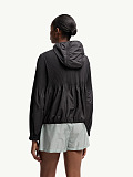 Moncler  Pleated Hooded Jacket in Black