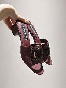 Dolce&Gabbana Crystal-embellished Sandals