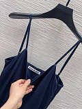 Acne Studios  V-neck Dress in Blue