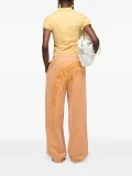 Acne Studios Faded-effect Logo-print Polo Shirt