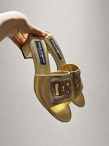 Dolce&Gabbana Crystal-embellished Sandals