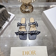 J'Adior Sandal with Straps(navy blue & white)