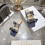 J'Adior Sandal with Straps(navy blue & white)
