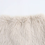 Fur Mini Skirt