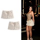 Fur Mini Skirt