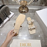 J'Adior Sandal with Straps(beige & white)