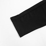 2-Piece Off-Shoulder Crop Top and Cutout Leggings Set