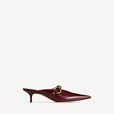 Balenciaga Women's City Mule in Merlot