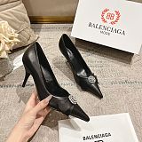 Balenciaga Women's Avenue Palazzo Pump in Black