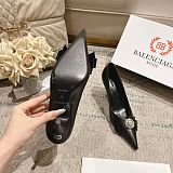 Balenciaga Women's Avenue Palazzo Pump in Black
