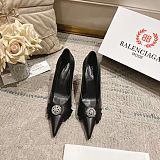 Balenciaga Women's Avenue Palazzo Pump in Black