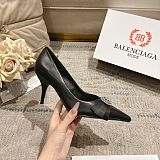 Balenciaga Women's Avenue Palazzo Pump in Black