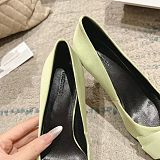 Balenciaga Women's Avenue Palazzo Pump in Green