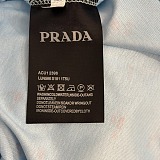 Prada Floral Ribbed Knit Tank Top
