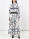 Dior Toile de Jouy Print Shirt & Pleated Skirt Set